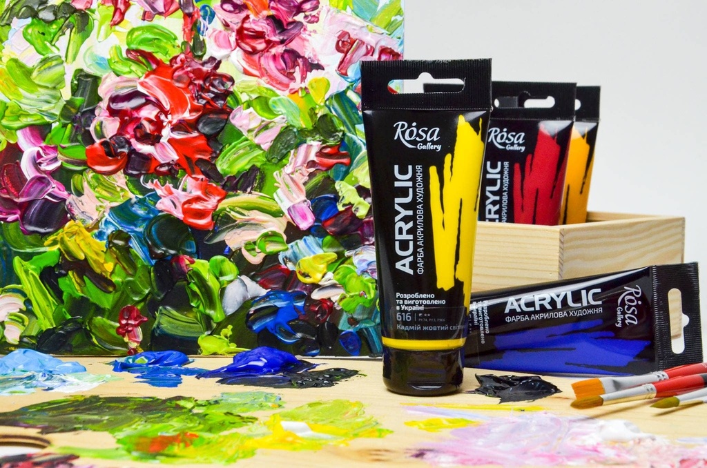 Acrylic paint, 60 ml (2 oz), ROSA Gallery
