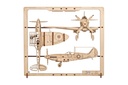 UGears Fighter Aircraft 2.5D Mechanical Puzzle