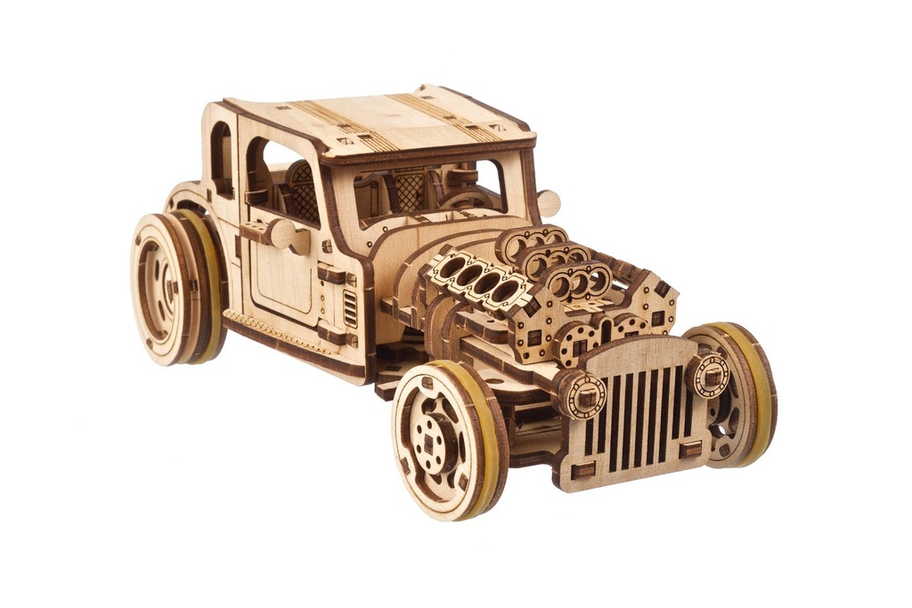 UGears Hot Rod Furious Mouse