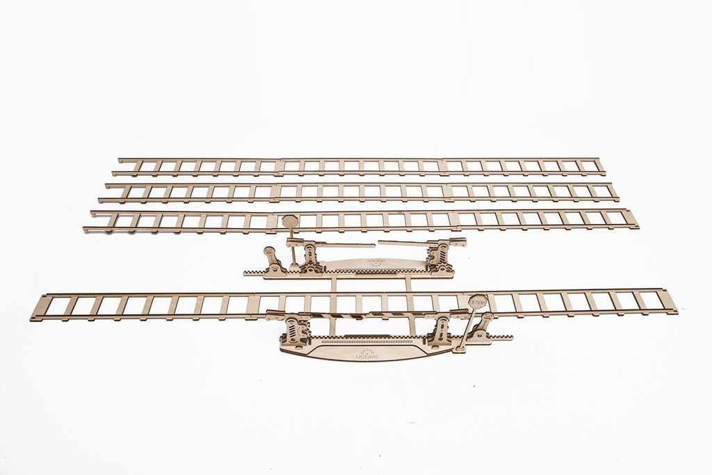 UGears Rails with Crossing